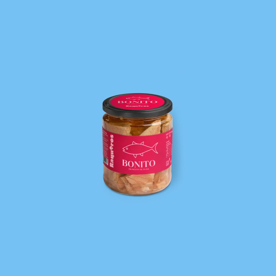 Bonito en aceite de oliva tarro 400 g en bote